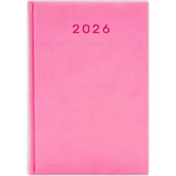 Kalendář Knižkový kalendář 2026 A5 růžový