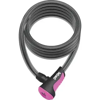 Zámek na kolo ONGUARD zámek spirála 1800x10 mm růžový