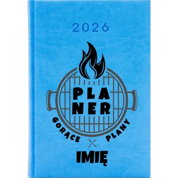 Kalendář Knižní kalendář 2026 A5 modrý