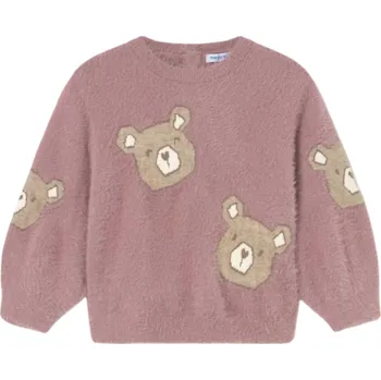 MAYORAL dívčí svetřík medvídek růžová vel. 74 cm