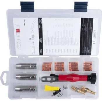 Příslušenství ke svářečce TR WELD Sada spotřebního materiálu MIG 150 SPBOX1-MIG15