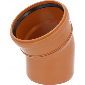 Kanalizační potrubí PVC Kanalizační Koleno 160 mm Spojka 30° PP