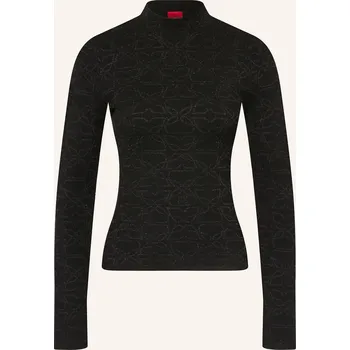 Dámské tričko Hugo Dámský Svetr Sinepro S Třpytivou Přízí, černá, 42