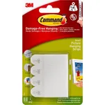 3M Command™ Picture Hanging Strips (S) - závěsné pásky na obrazy, 4ks, bílé