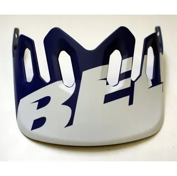 Helma na motorku BELL Kšilt SUPER 3R/3 bílo-modrý