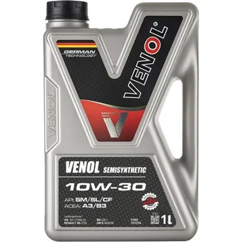 Motorový olej Venol POLOSYNTETICKÝ MOTOROVÝ OLEJ 10W-30 HSV10W30SS1