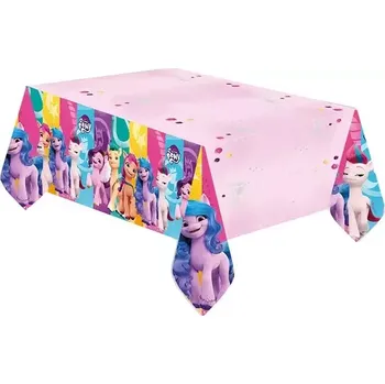 Jednorázový ubrus Papírový ubrus My little Pony - New Generation - 120 x 180 cm