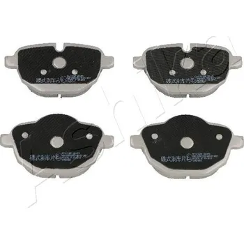 Brzdová destička Sada brzdových destiček, kotoučová brzda ASHIKA 51-00-0112