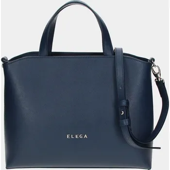 Kabelka do ruky Managery modrá/stříbro