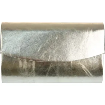 Kabelka Dámská kabelka psaníčko P0244 lesklé zlaté barvy 7300656-33