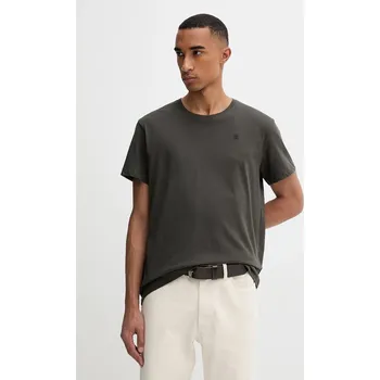 Pánské tričko Bavlněné tričko G-Star Base-s pánské, zelená barva, D16411-336-995 D16411.336.995 87X, vel. S