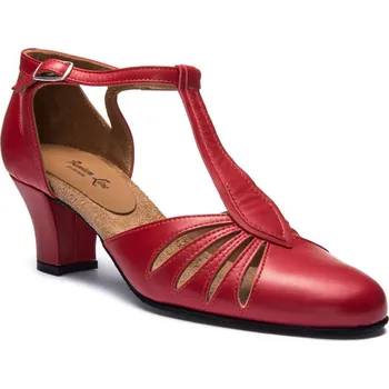 Dámská sálová obuv Rumpf,Dámská swingová obuv 9210, červená 36