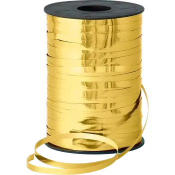 Stuha Stuha metalická 5mm x 250m zlatá