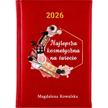 Kalendář Knižní kalendář 2026 A5 červený