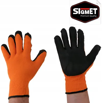 Pracovní rukavice ZATEPLENÉ pracovní rukavice zimní ALASKA velikost 10 UNIVERZÁLNÍ