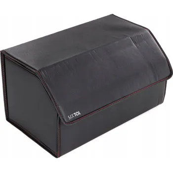 Organizér do auta Organizér do kufru auta CAR COMPACT LEATHER L, 2 přihrádky, skládací, s vík