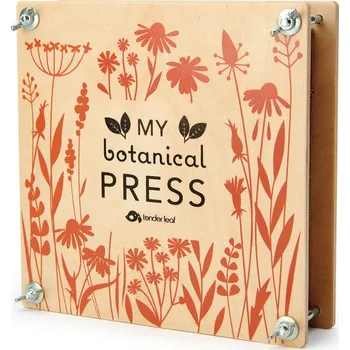 Výuková hračka Dřevěný lis na květiny Tender Leaf My Botanical Press