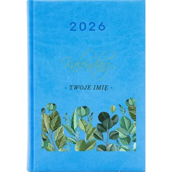 Kalendář Knižní kalendář 2026 A5 modrý