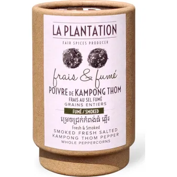 Koření La Plantation Fermentovaný zauzený pepř Kampong Thom 50g tubus