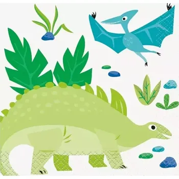 Papírový ubrousek Papírové ubrousky Dino malé