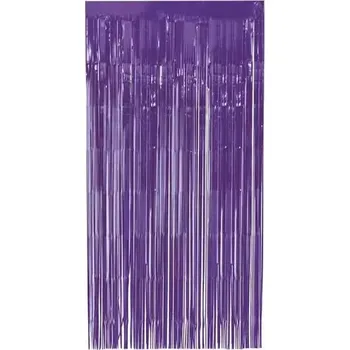 Fialový party závěs 100 x 200 cm