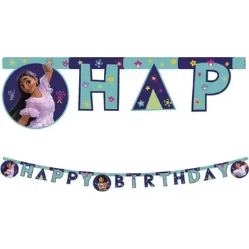 Papírový narozeninový banner Encanto - 2 m