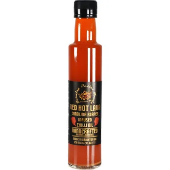 Hot Lava Carolina Reaper Chilli Oil 250ml (balení 1)