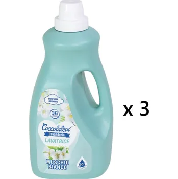 Prací gel Coccolatevi Univerzální prací gel Muschio Bianco 3x 36 dávek - VÝHODNÉ BALENÍ