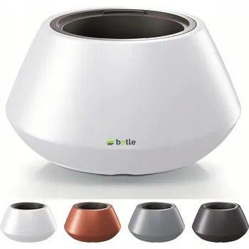 Květináč Plast Květináč bílý Botle 58 cm x 58 x 30 cm