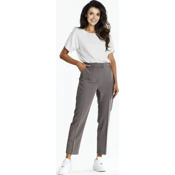 Cizojazyčná kniha Awama Woman's Trousers A675 Awama šedá 2966160