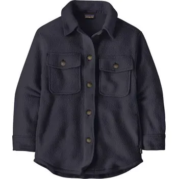 Dámský kabát Dámský kabát Patagonia RETRO PILE FLEECE SHACKET - tmavě modrá M