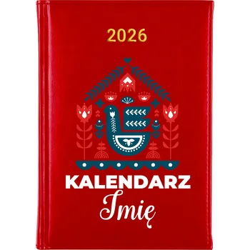 Kalendář Knižní kalendář 2026 A5 červený