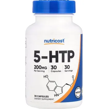Fitness strava Nutricost 5-HTP 200 mg 30 kapslí