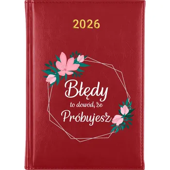 Kalendář Knižní kalendář 2026 A5 červený