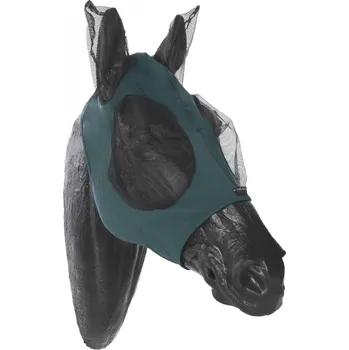 Koňská maska proti hmyzu Lami-Cell Maska proti hmyzu Lycra Lami-Cell, s ochranou uší, dark green FULL