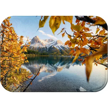 Koupelnová předložka KOUPELNOVÁ PŘEDLOŽKA | 40x60 MODERNÍ PROTISKLUZOVÁ RYCHLESCHNOUCÍ VODĚODOLNÁ;