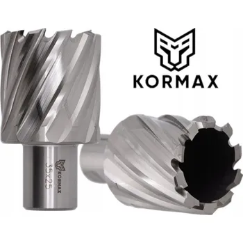 Vrták Trepanační fréza M2AL 33 mm x 25 mm vrták 33 x 25 Weldon Kormax