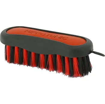Čištění pro koně HIPPOTONIC Kartáč na hlavu Soft Hippotonic, red