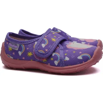 Chlapecké polobotky Dívčí bačkory FISCHER 652333 jednorožec Velikost: 33