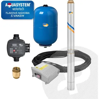Domácí vodárna AQUACUP | SUB CONTROL 24 - 3,5" ELECTRA 45/100 M AQ17134
