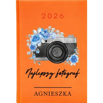 Kalendář Knižkový kalendář 2026 A5 oranžový