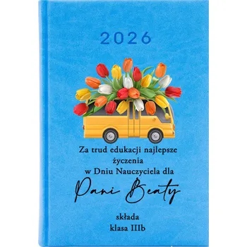 Kalendář Knižní kalendář 2026 A5 modrý