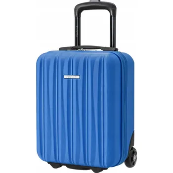 PUCCINI Malý Kabinový Kufr Tvrdý na Kolečkách ABS ABS021D-7 Modrý