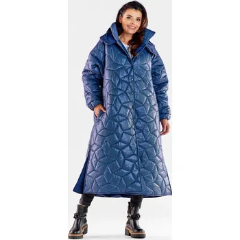 Dámská bunda Awama Oversized Awama modrá 2054982