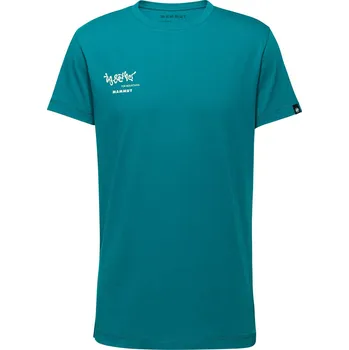 Pánské oblečení Mammut Mammut Massone T-Shirt Men Together Barva - Velikost: Modrá - XXL