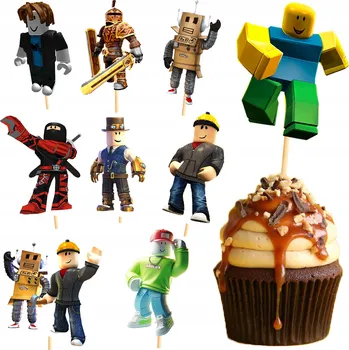 Party dekorace TOPER NA DORT TOPPER HRA POHÁDKA OZDOBA MUFFINY DEKORACE NAROZENINY