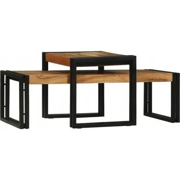 Konferenční stolek Konferenční stolek VidaXL obdélníkový 80 x 80 x 45 cm akácie