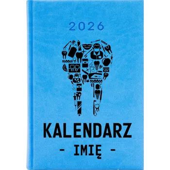 Kalendář Knižní kalendář 2026 A5 modrý