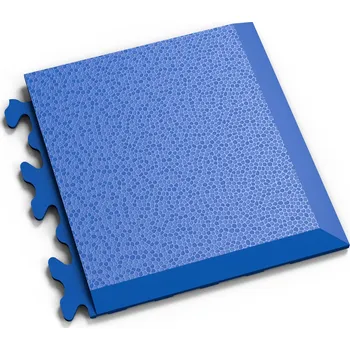 Venkovní dlažba PVC roh Mosolut Machine Invisible - Hladká, modrá - Typ D