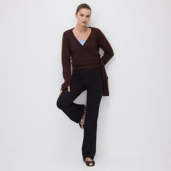 Dámské kalhoty Reserved - Zvonové kalhoty - černý - 891IE-99X - 891IE-99X-XS